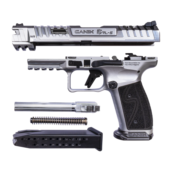 Pistolet SFx Rival-S Chrome 9x19 — Armurerie de l’Est